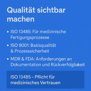 Qualität sichtbar machen