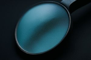 Mikrostrukturierte Linse mit Entspiegelung